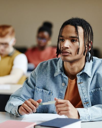 Student Listening to Lecture